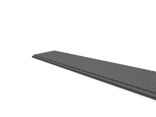 Wall for modeling