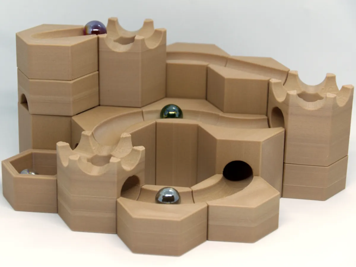 Marble Run V1 - Modular System