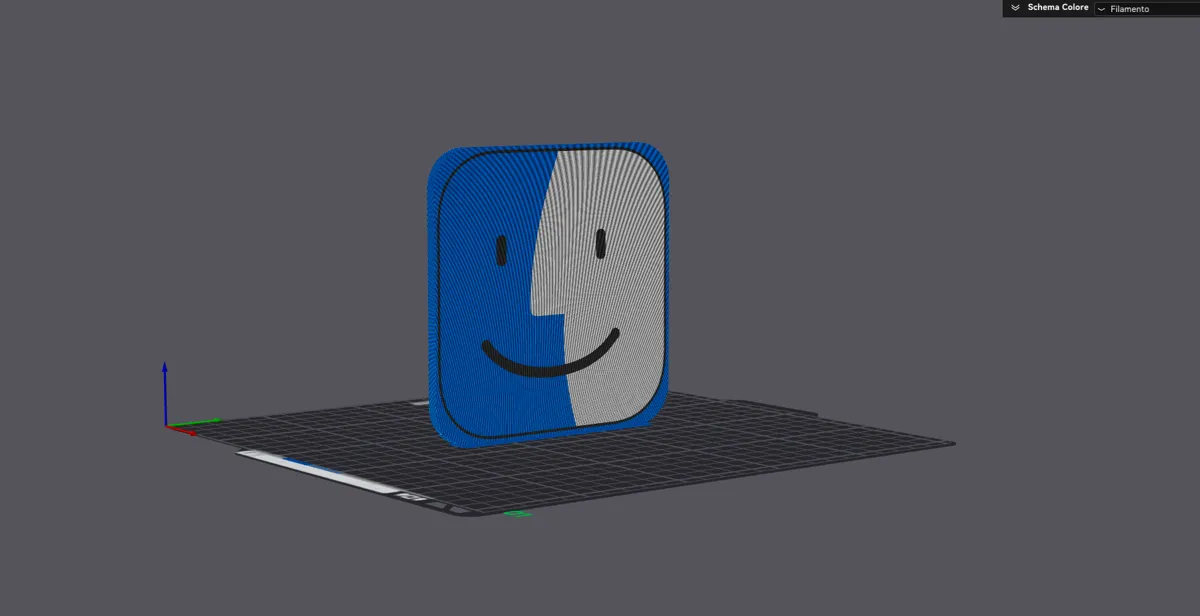 Apple Finder Logo topper skin Mac Mini M4, photo 4 of 4 - Apple Finder Logo topper skin Mac Mini M4 Hobby & DIY