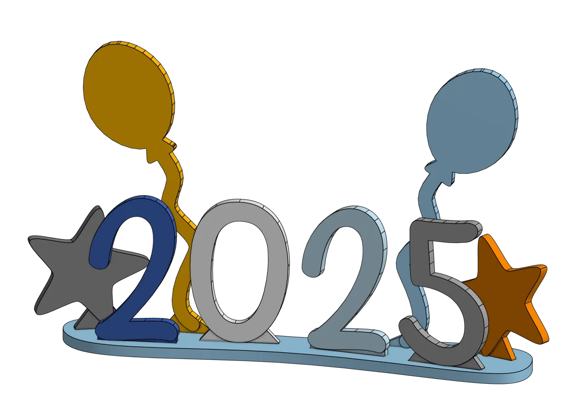 Last minute 2025 New Year kit card, photo 4 of 4 - Last minute 2025 New Year kit card Household