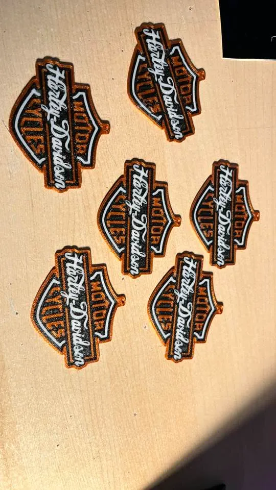 harley davidson motorcycles keychain style color, photo 3 of 4 - harley davidson motorcycles keychain style color Generative Art