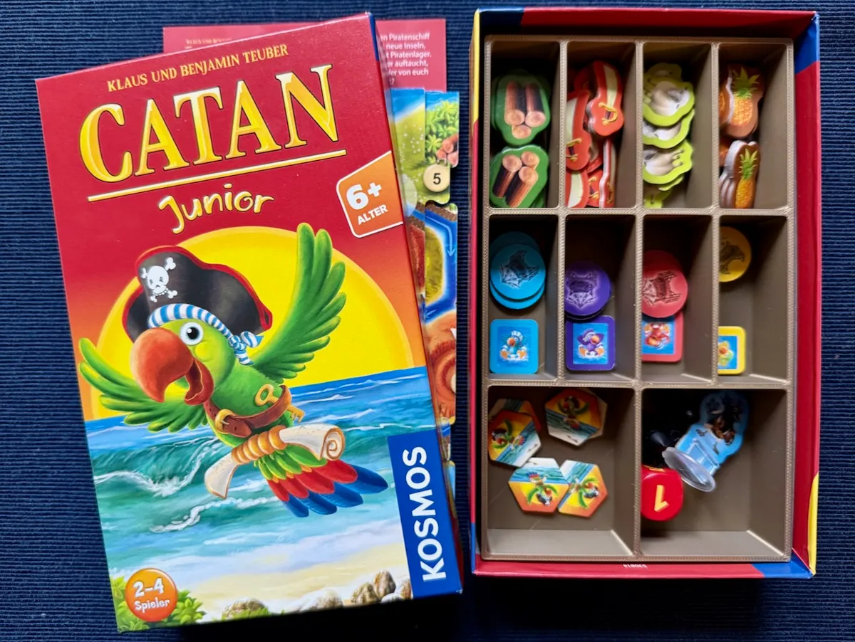 Insert/Organizer for CATAN Junior (travel-sized) - Board Games, in stock in India