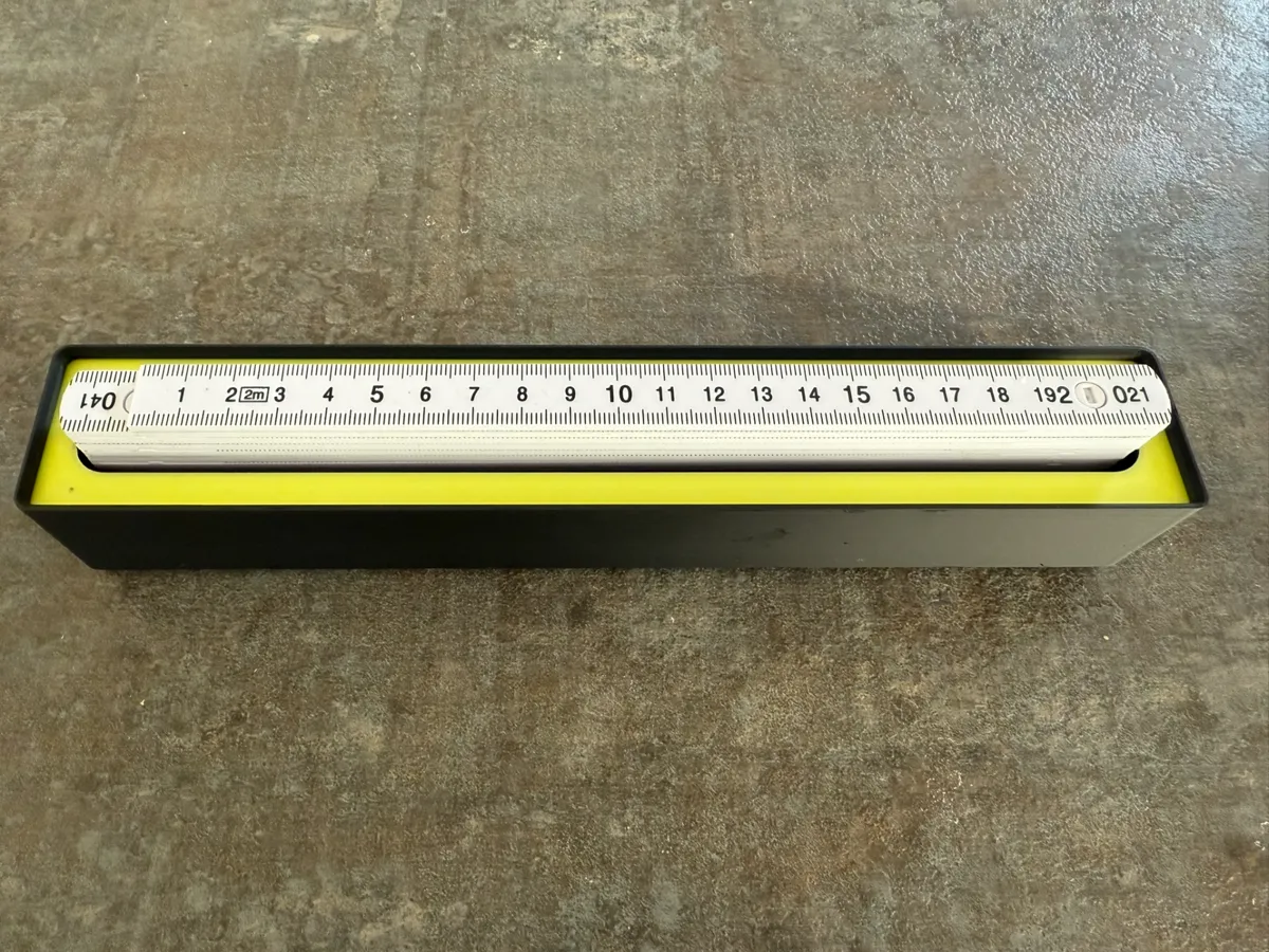 Gridfinity Bin - Folding Ruler, photo 2 of 3 - Gridfinity Bin - Folding Ruler Desk & Office