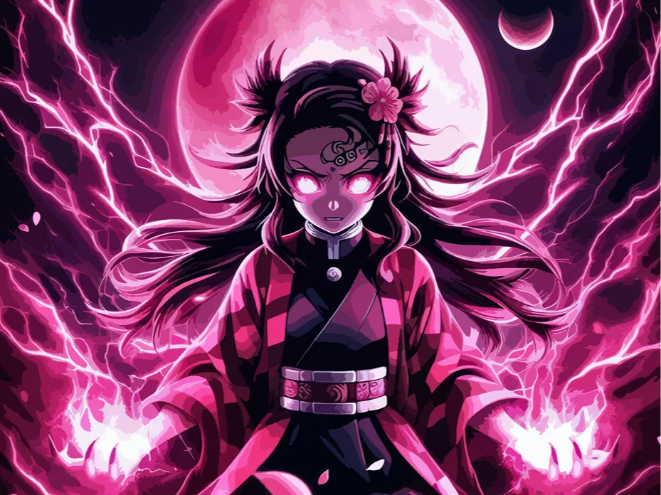 Nezuko demon slayer hueforge - Photo Art & Lithophanes, in stock in India