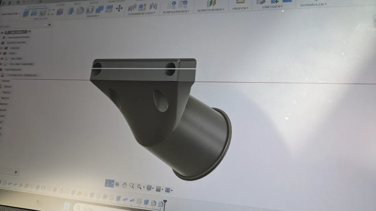 Rear light holder for saddle rails, photo 4 of 4 - Rear light holder for saddle rails Storage & Organisation
