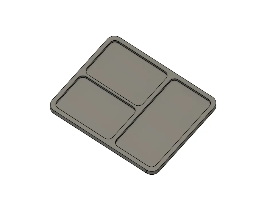Modern catch-all tray, desk organizer for phone, wallet, and keys, photo 3 of 4 - Modern catch-all tray, desk organizer for phone, wallet, and keys Desk & Office
