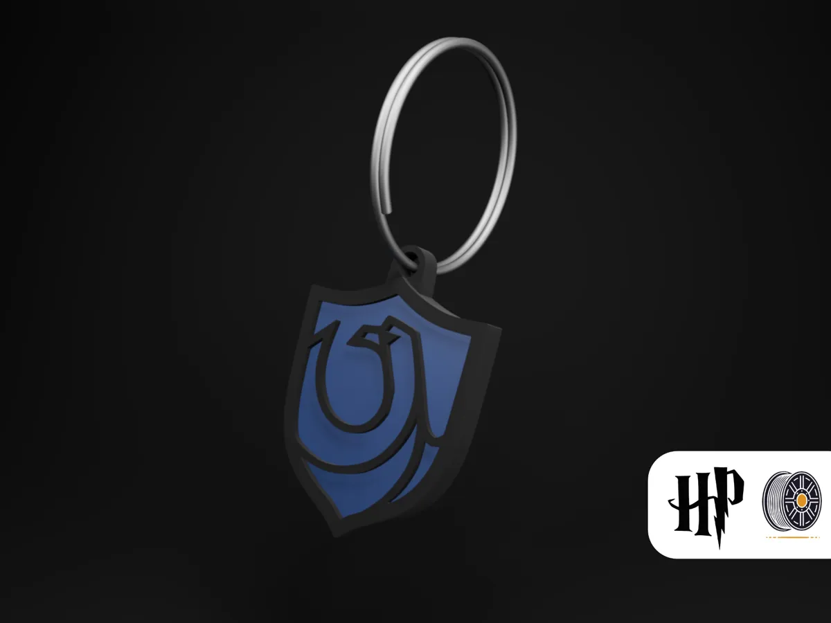 Harry Potter House Keychain