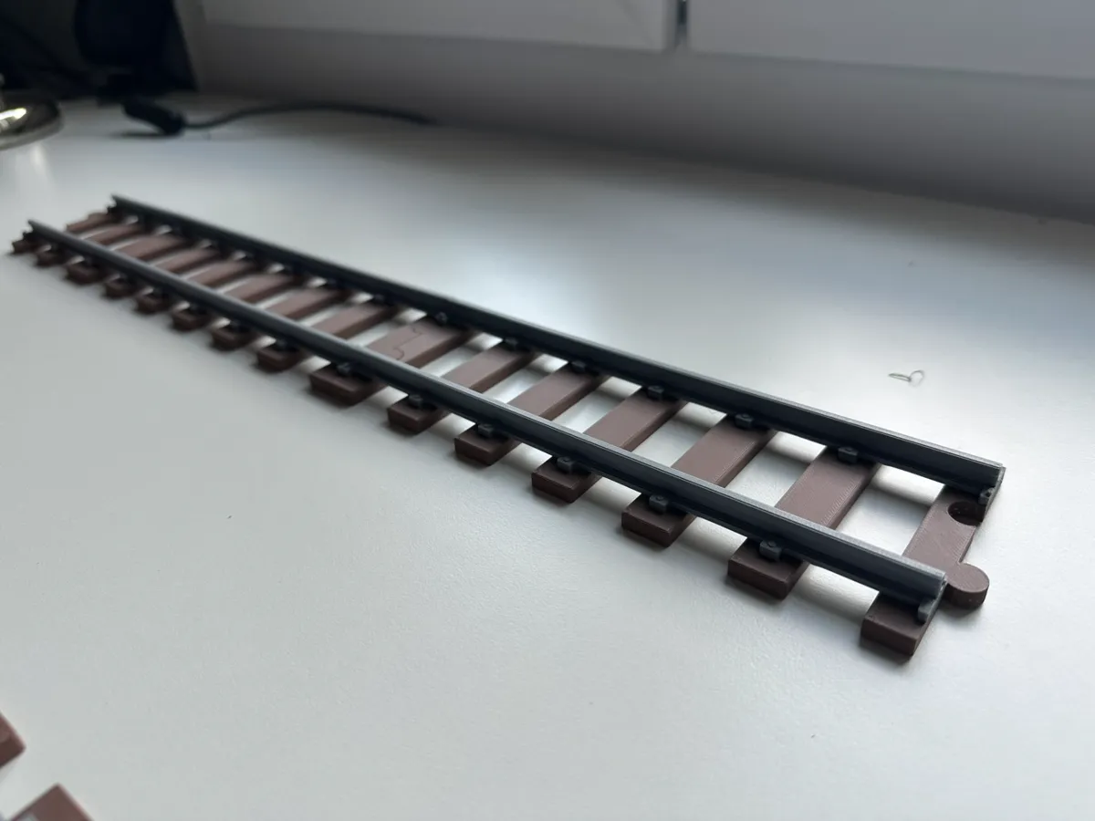 Straight G scale train Tracks