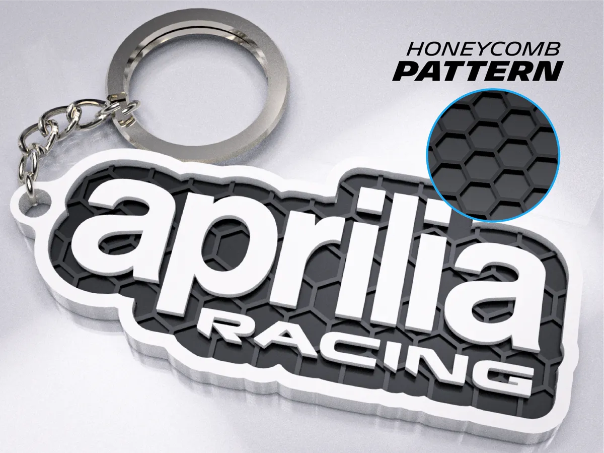 Aprilia Racing Keychain