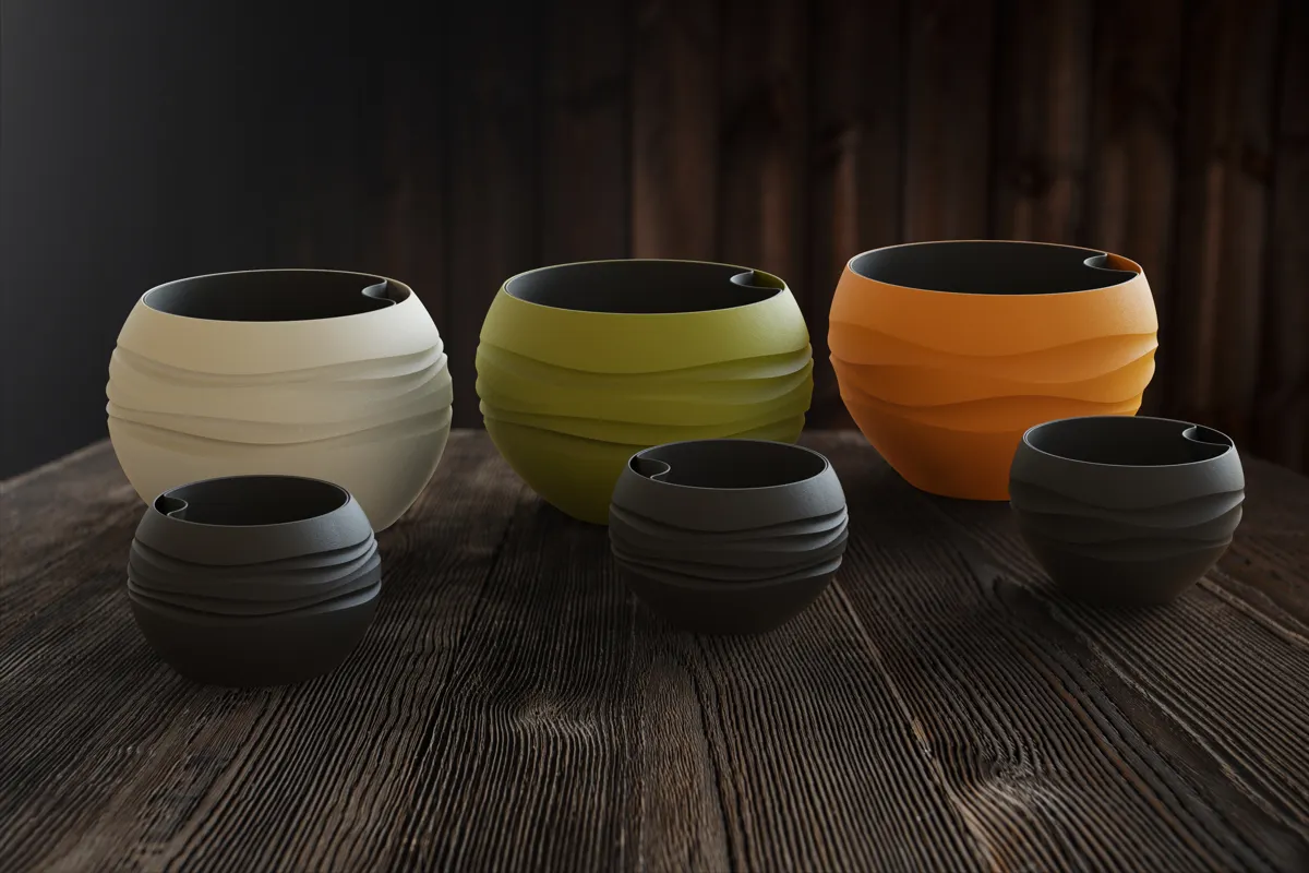 Modern Flow Planter, Self-Watering Pot Collection, photo 4 of 4 - Modern Flow Planter, Self-Watering Pot Collection Garden & Outdoor