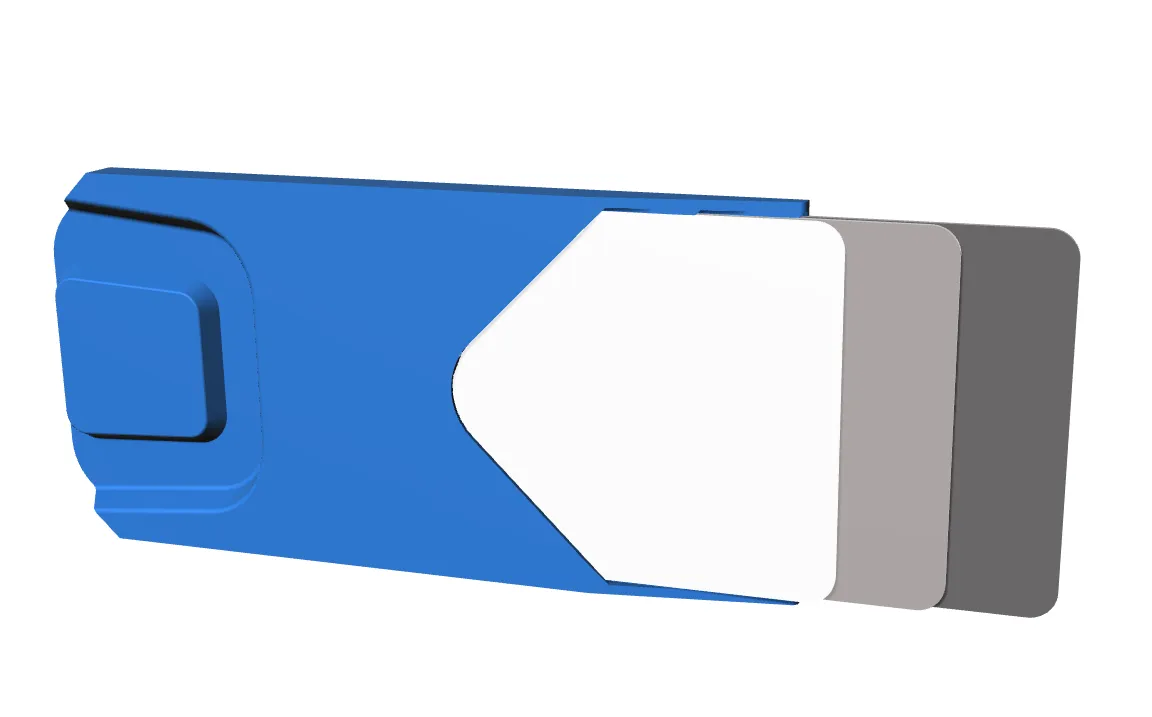 Sun Visor Card Holder (Up to 3 Card), photo 3 of 4 - Sun Visor Card Holder (Up to 3 Card) Car & Vehicle