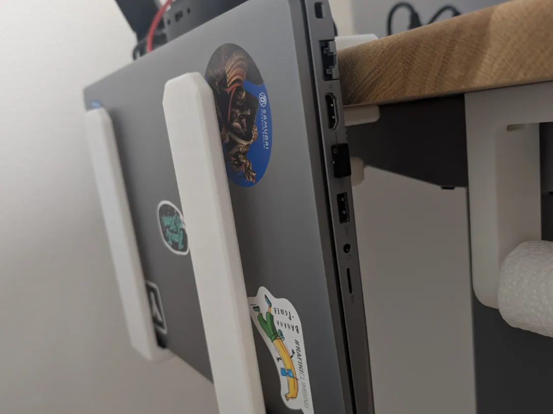 Laptop table mount