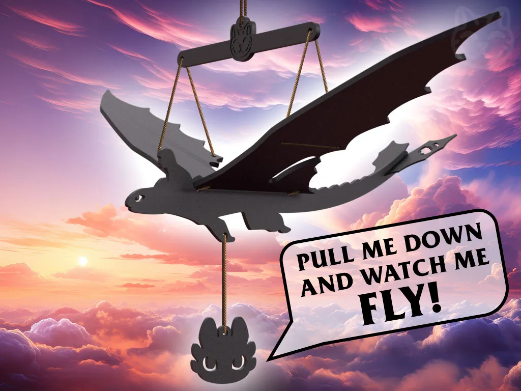 Toothless the Flying Dragon