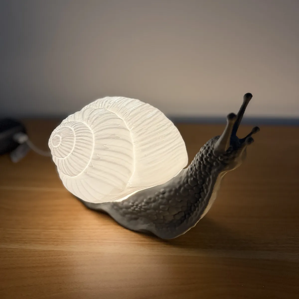 Snail Lamp, photo 4 of 4 - Snail Lamp Lamps & Lighting