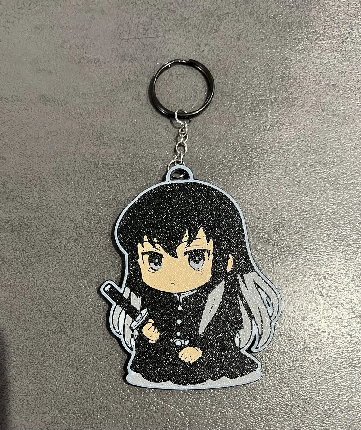 Muichiro Tokito from Demon Slayer, keychain, photo 3 of 3 - Muichiro Tokito from Demon Slayer, keychain Keychains