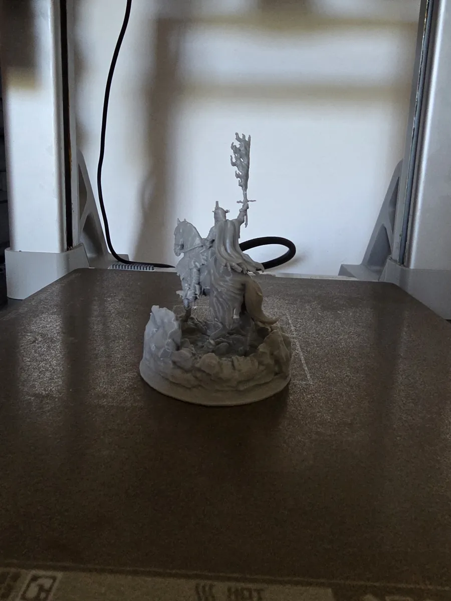 Witch-king of Angmar Mounted, Flaming Sword, photo 2 of 4 - Witch-king of Angmar Mounted, Flaming Sword Miniatures