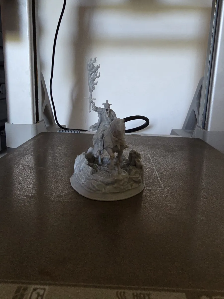 Witch-king of Angmar Mounted, Flaming Sword, photo 4 of 4 - Witch-king of Angmar Mounted, Flaming Sword Miniatures
