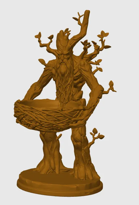 Treebeard Bird Feeder - The Lord of the Rings, photo 2 of 2 - Treebeard Bird Feeder - The Lord of the Rings Pets