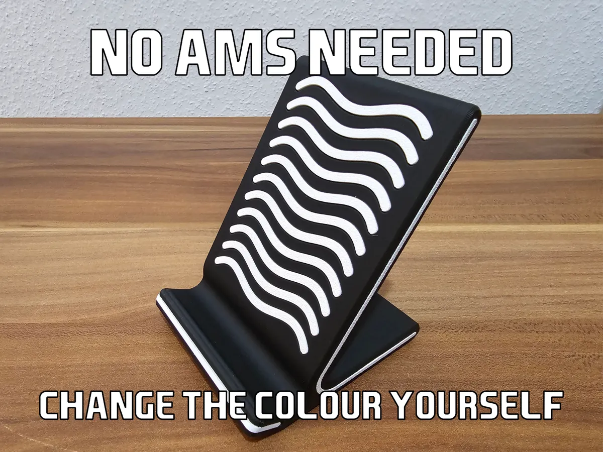 Phone Stand WAVES NEEDED) - Geometric & Low-poly Stands, in stock in India