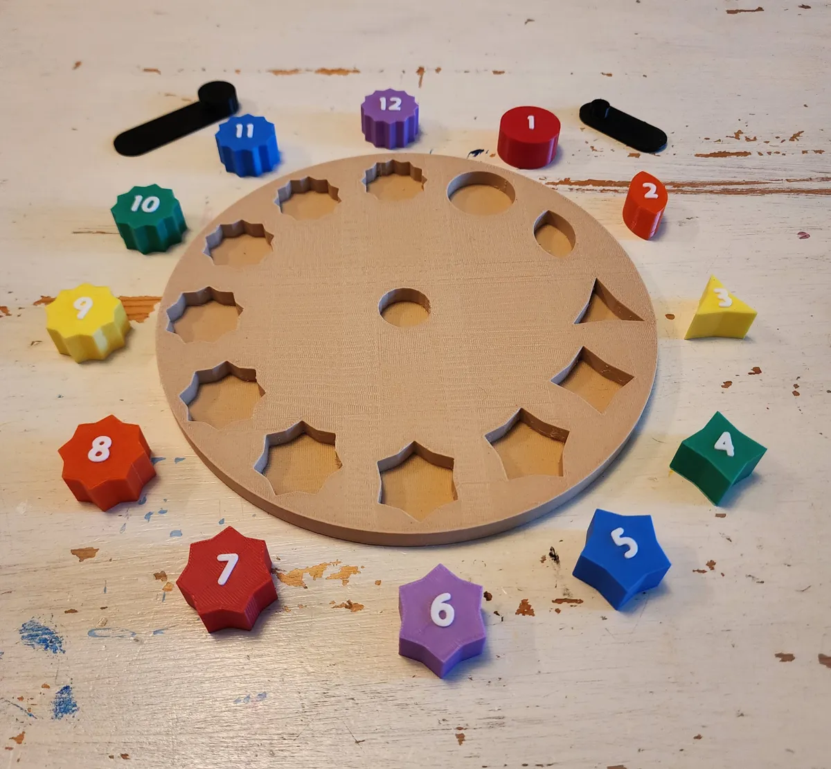 Kids Clock Puzzle, photo 3 of 4 - Puzzles & Brain Teasers, Toys, Games & Hobbies