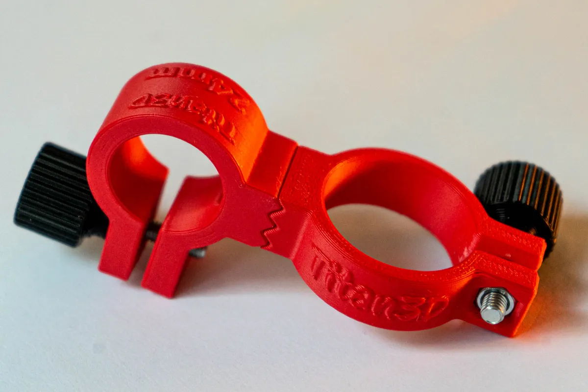 Bicycle Flashlight Mount, photo 2 of 3 - Bicycle Flashlight Mount Cycling