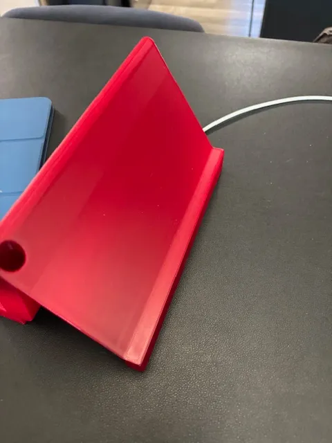 iPad Stand with Pen Holder & Open Power Cord Slot, photo 3 of 4 - iPad Stand with Pen Holder & Open Power Cord Slot Mobile & Device Accessories