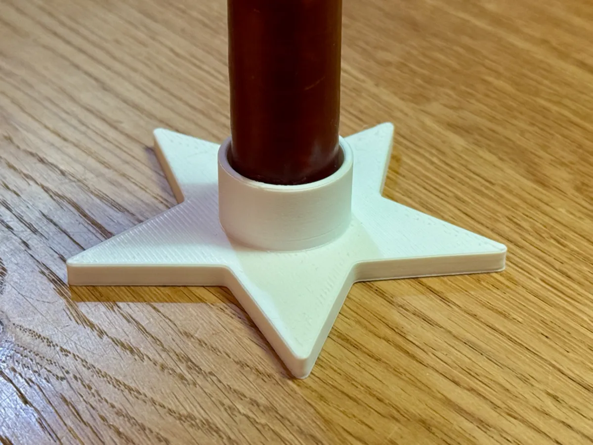 Christmas Candle Holder, photo 2 of 4 - Christmas Candle Holder Home Decor Items