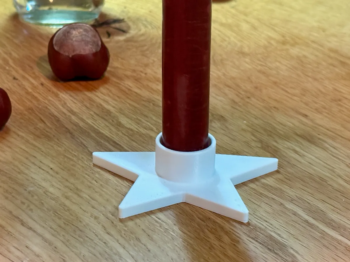Christmas Candle Holder, photo 3 of 4 - Christmas Candle Holder Home Decor Items