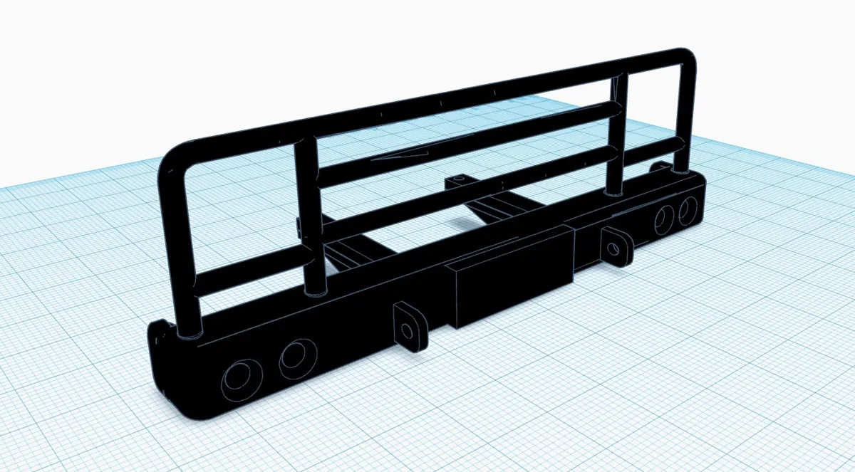 FMS FCX24 K5 Blazer RC Bumper, photo 4 of 4 - FMS FCX24 K5 Blazer RC Bumper Hobby & DIY