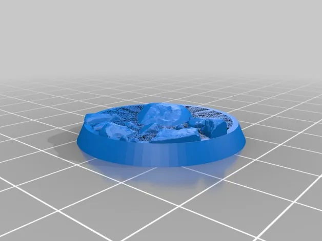 32 mm group of rocks miniature base - Miniature Bases & Accessories, in stock