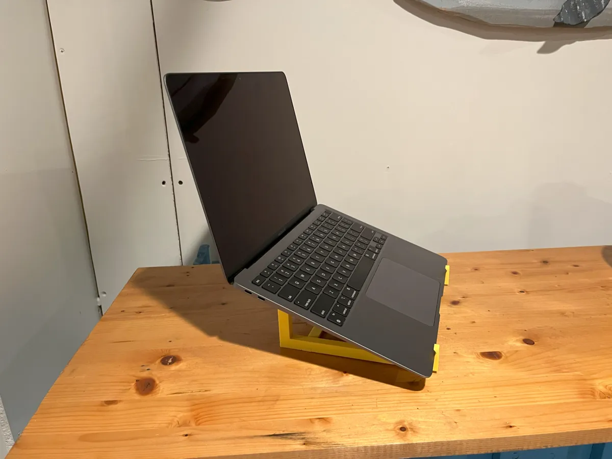 Laptop Stand with Cable Management Holes - Cable Trays & Management Boxes, in stock