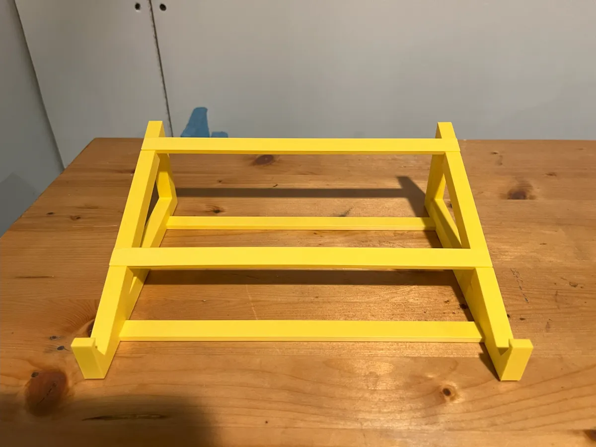 Laptop Stand with Cable Management Holes, photo 4 of 4 - Laptop Stand with Cable Management Holes Mobile & Device Accessories