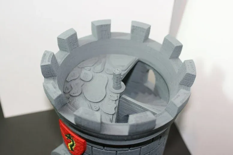 Tower with Secret Chamber for Dice Storage, photo 4 of 4 - Tower with Secret Chamber for Dice Storage Toys & Games