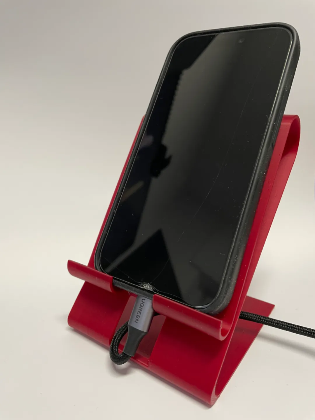 Phone Stand with charging port access, photo 3 of 4 - Phone Stand with charging port access Tools