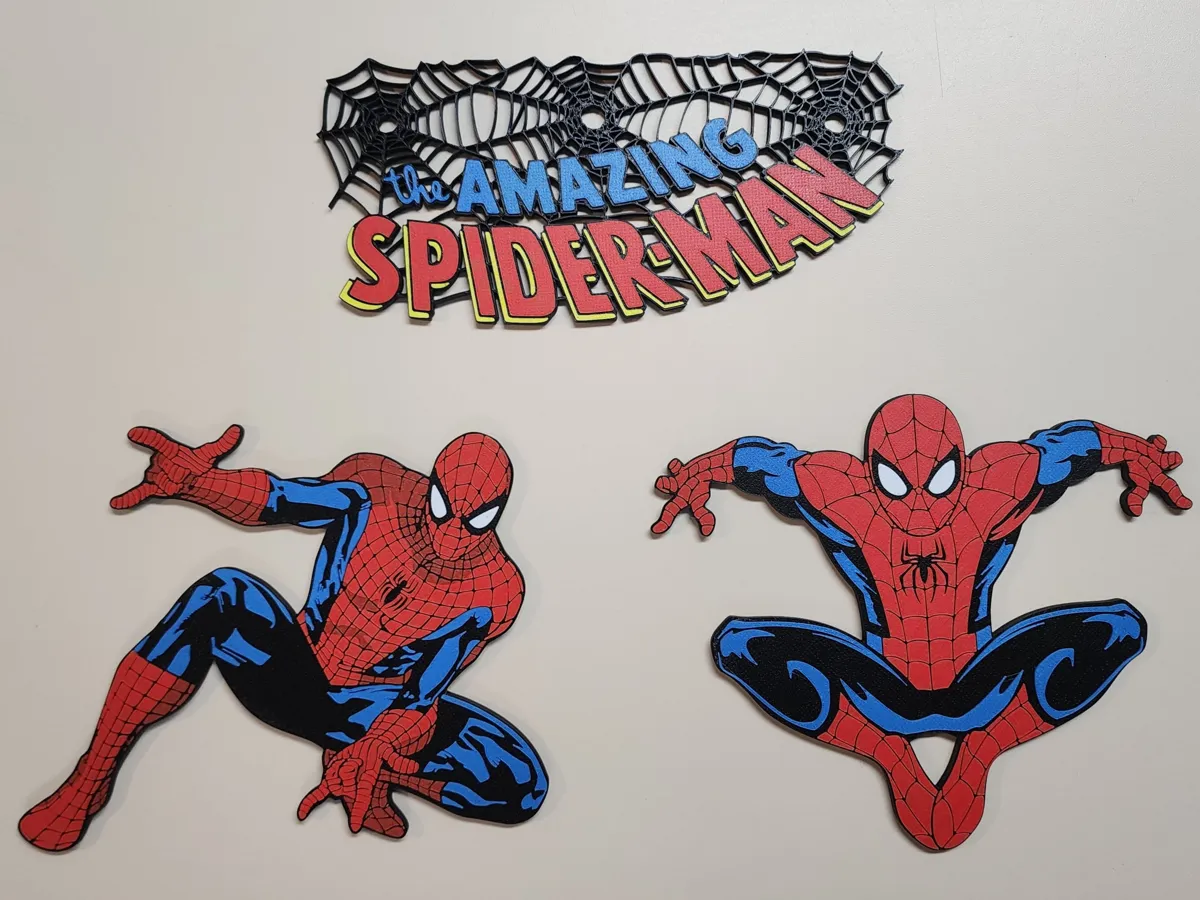Spiderman Wall Art, photo 3 of 3 - Spiderman Wall Art Home Decor Items