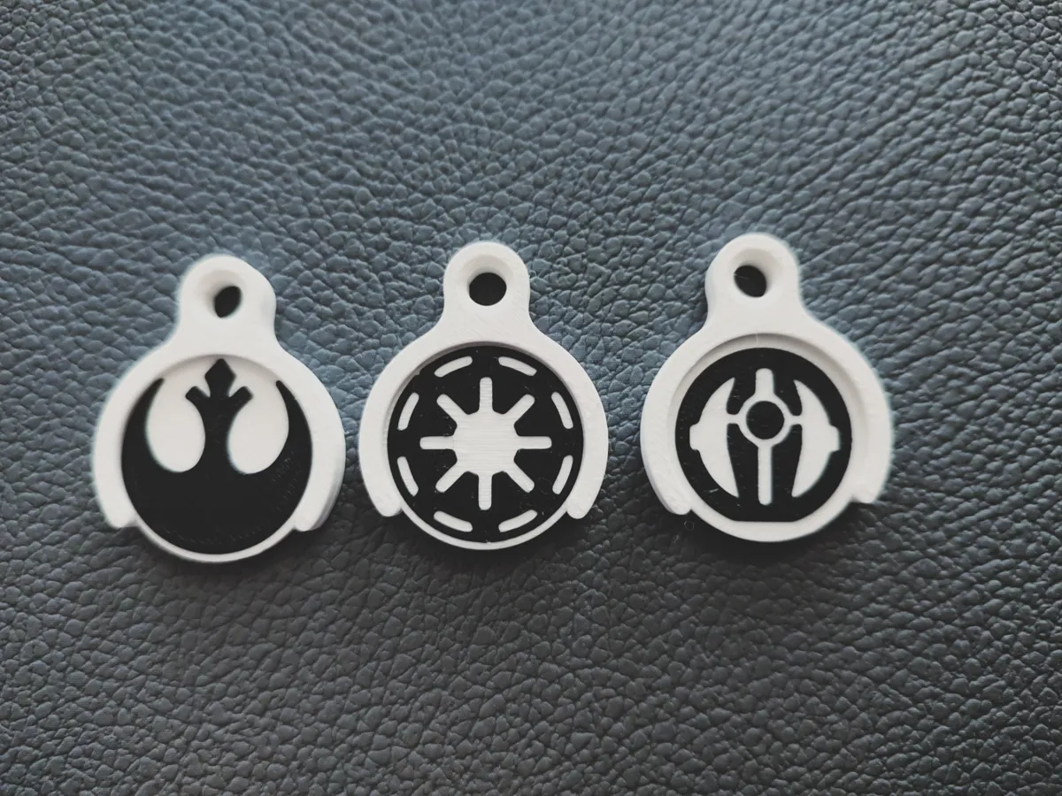 Keychain, Rebel Alliance - chip in the shopping, photo 3 of 3 - Keychain, Rebel Alliance - chip in the shopping Keychains