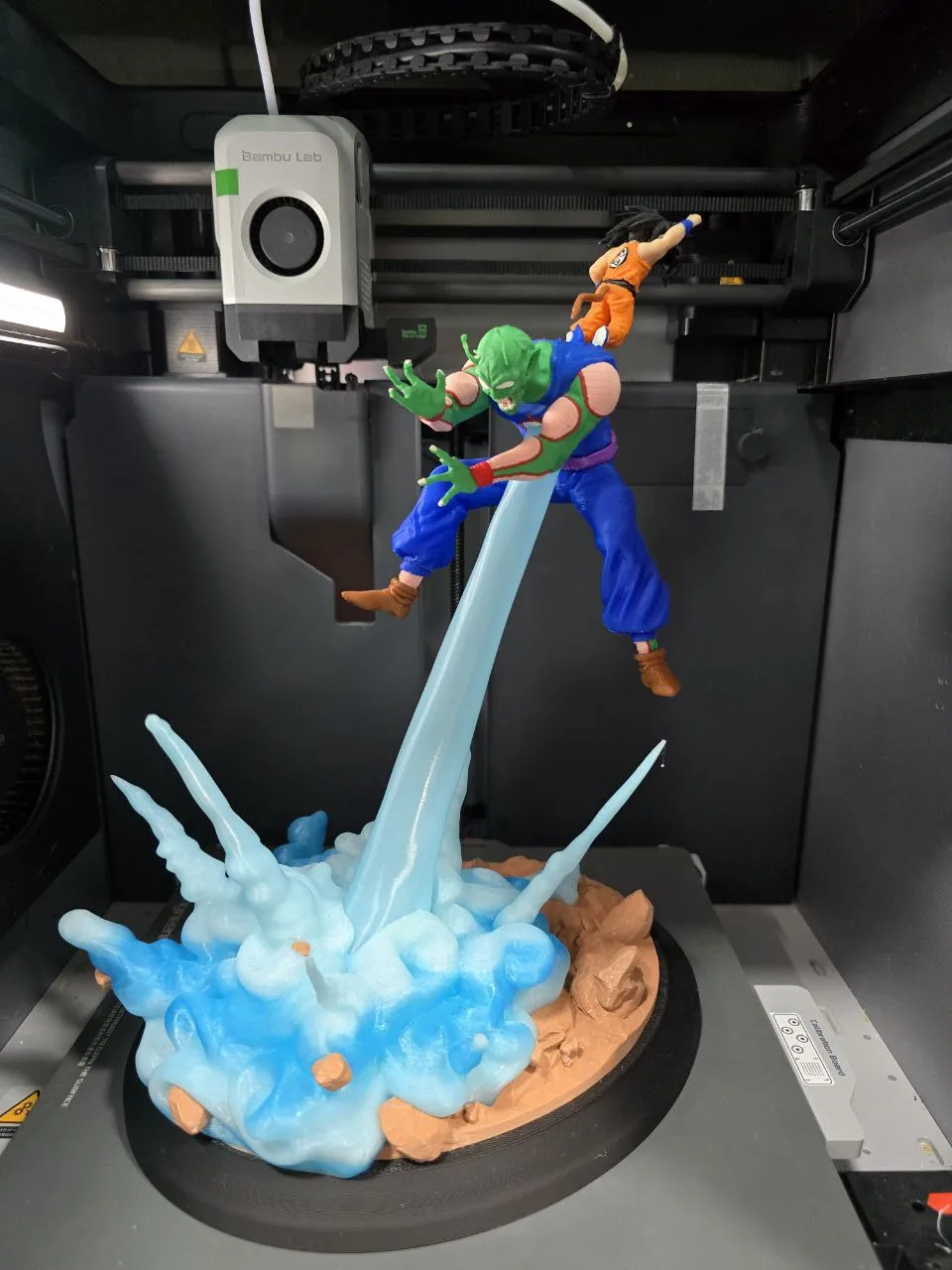 Diorama Goku dando muerte a Piccolo, photo 4 of 4 - Diorama Goku dando muerte a Piccolo Figurines & Collectibles