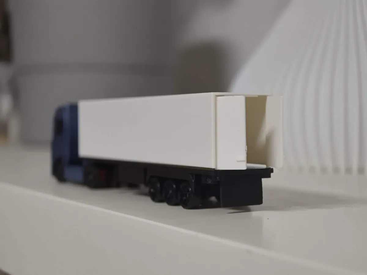 1:64 Box semi trailer for trucks, photo 4 of 4 - 1:64 Box semi trailer for trucks Models, RC & Drones