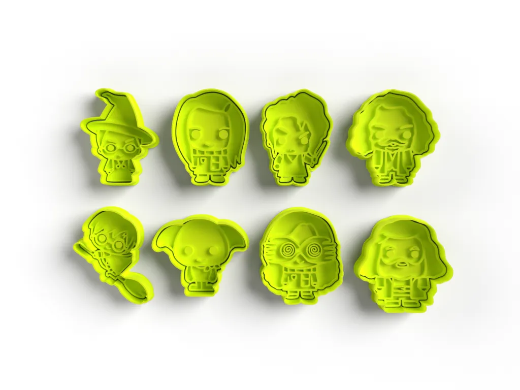 harry potter cookie cutter set