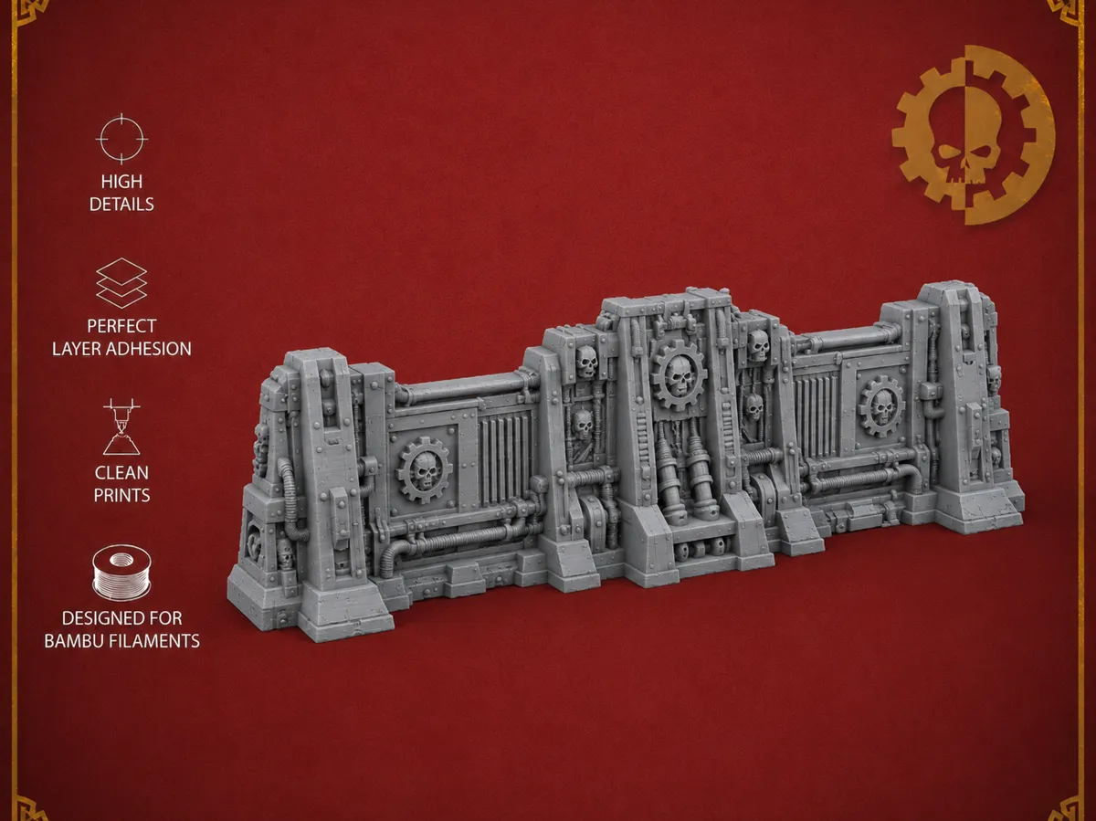 Heavy Mechanicus Defense Barrier Terrain