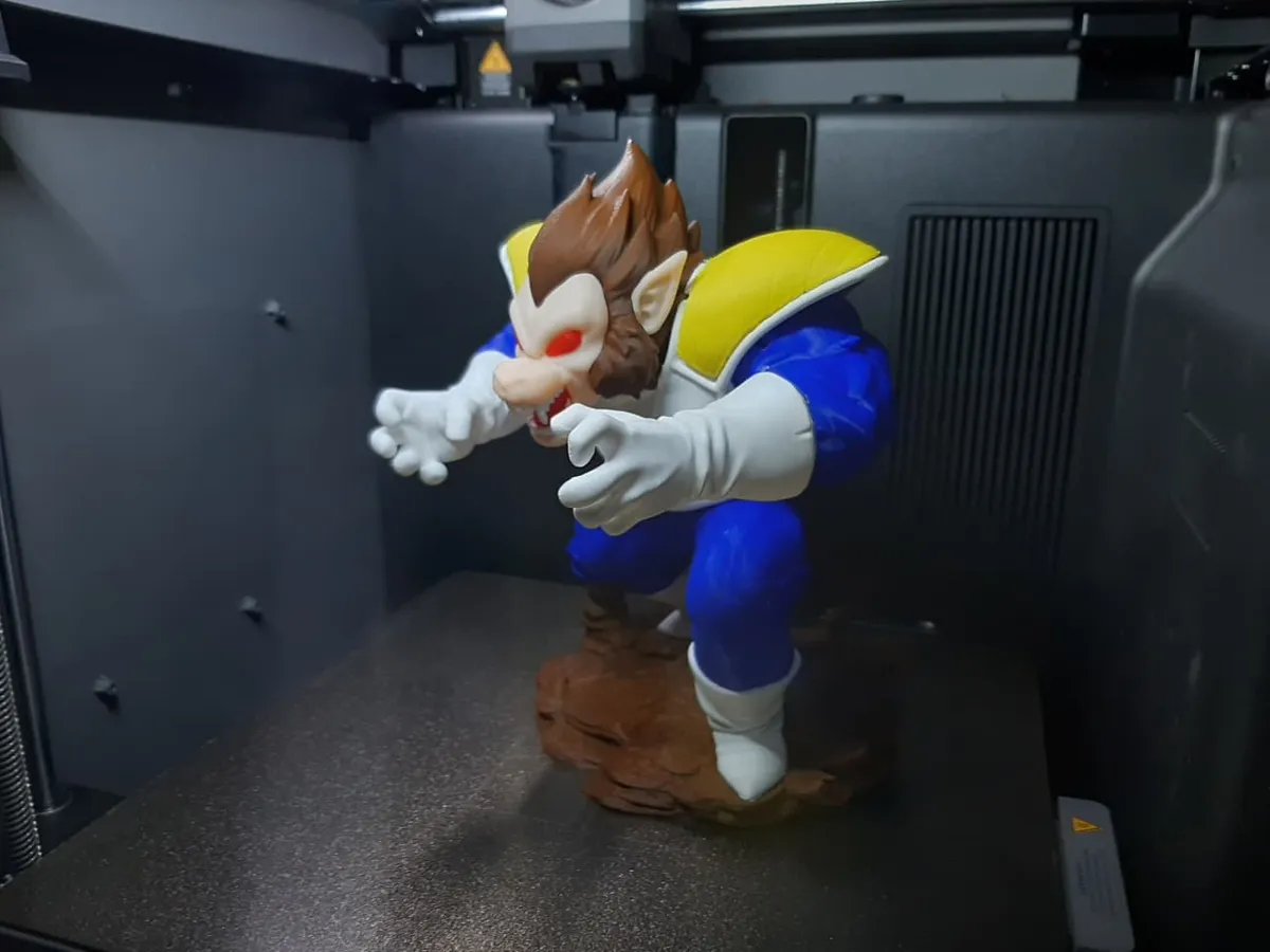 Great Ape/Ozaru Vegeta Chibi-Dragon Ball Z, photo 3 of 4 - Great Ape/Ozaru Vegeta Chibi-Dragon Ball Z Figurines & Collectibles