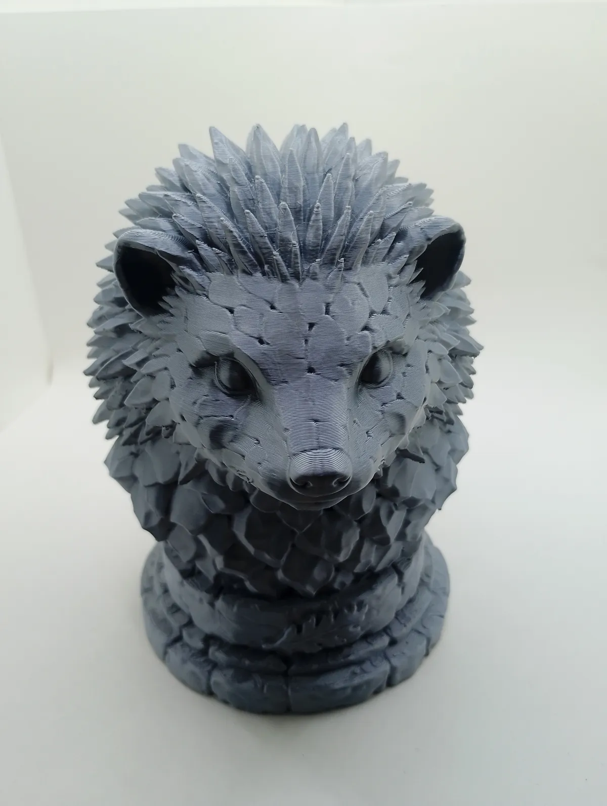 Hedgehog, Fragment Sculptures Bust, photo 2 of 4 - Hedgehog, Fragment Sculptures Bust Art