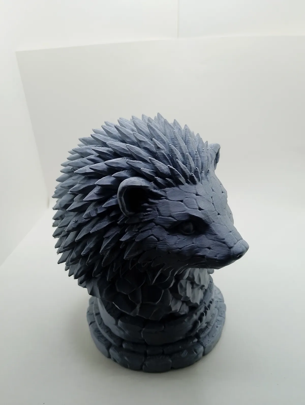Hedgehog, Fragment Sculptures Bust, photo 4 of 4 - Hedgehog, Fragment Sculptures Bust Art