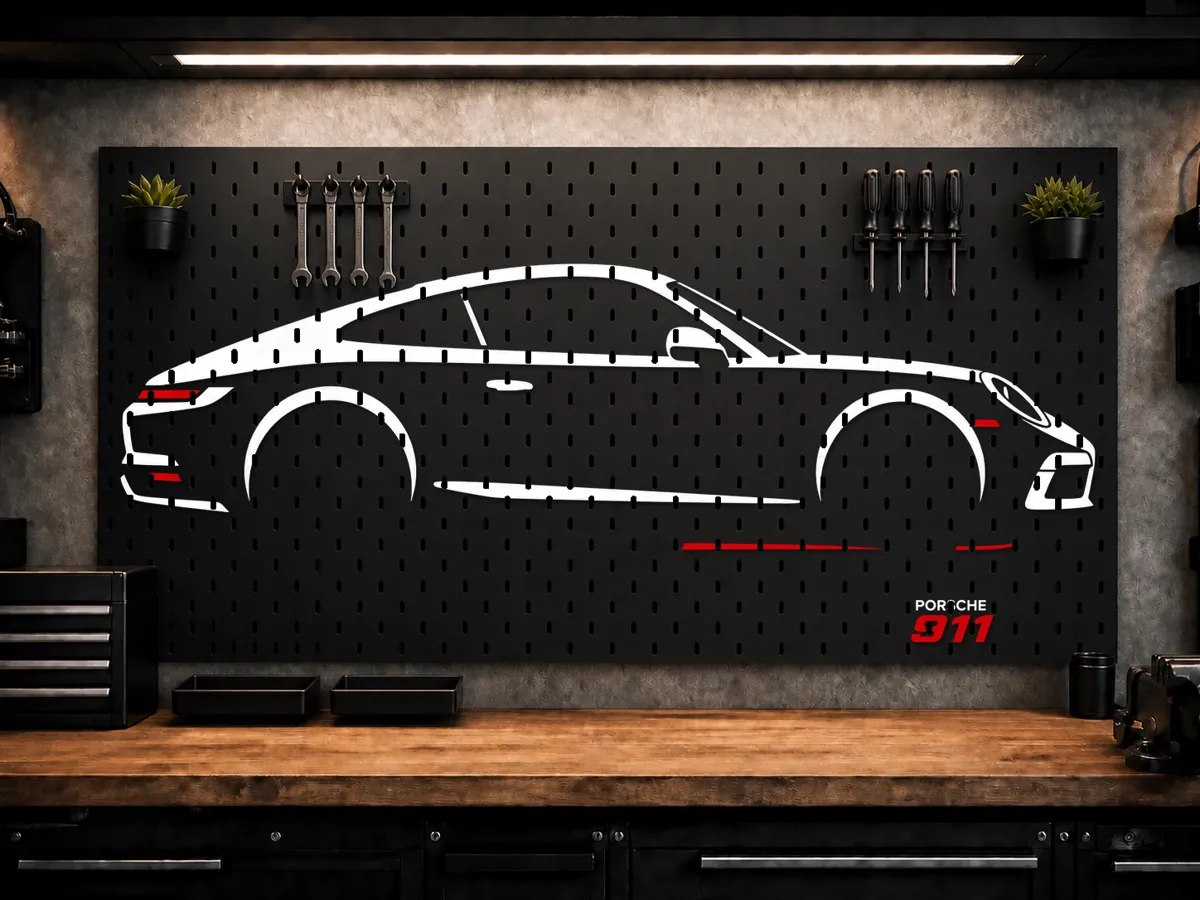 Porsche 911 Makers Wall (SKADIS), photo 2 of 4 - Porsche 911 Makers Wall (SKADIS) Art