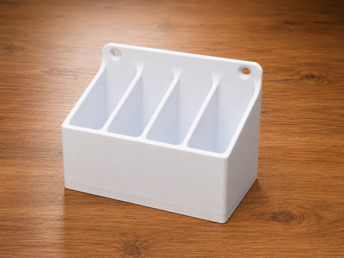 Universal Wall-Mounted 4-Slot Holder