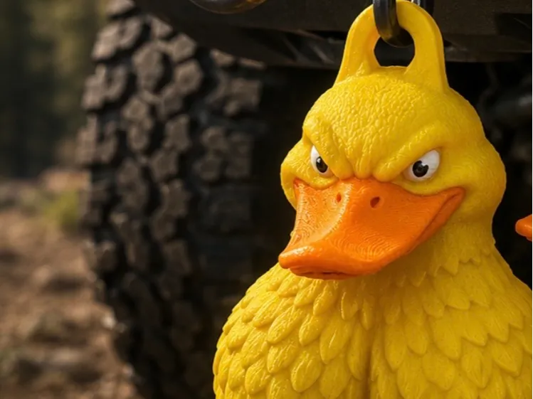 Duck NutZ, Ready to quack back. - Sculptures, in stock in India