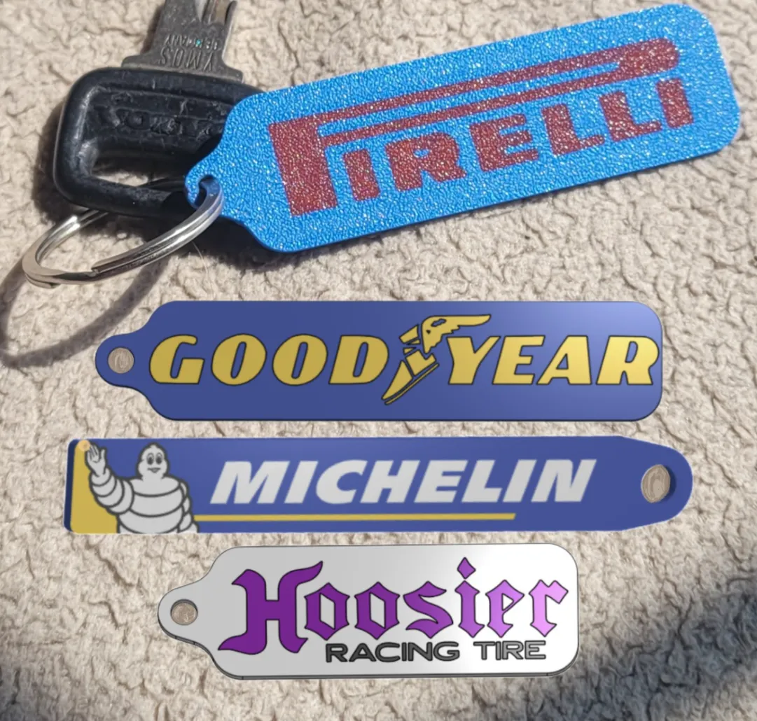 Tire Brand Key Tags