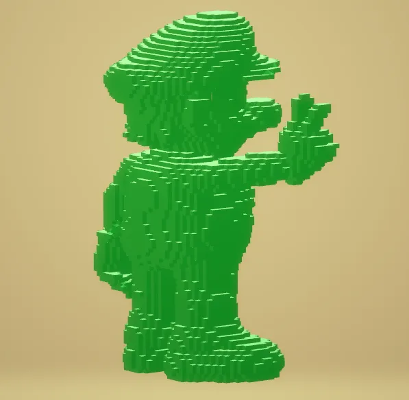 pixel Mario, photo 2 of 2 - pixel Mario Art