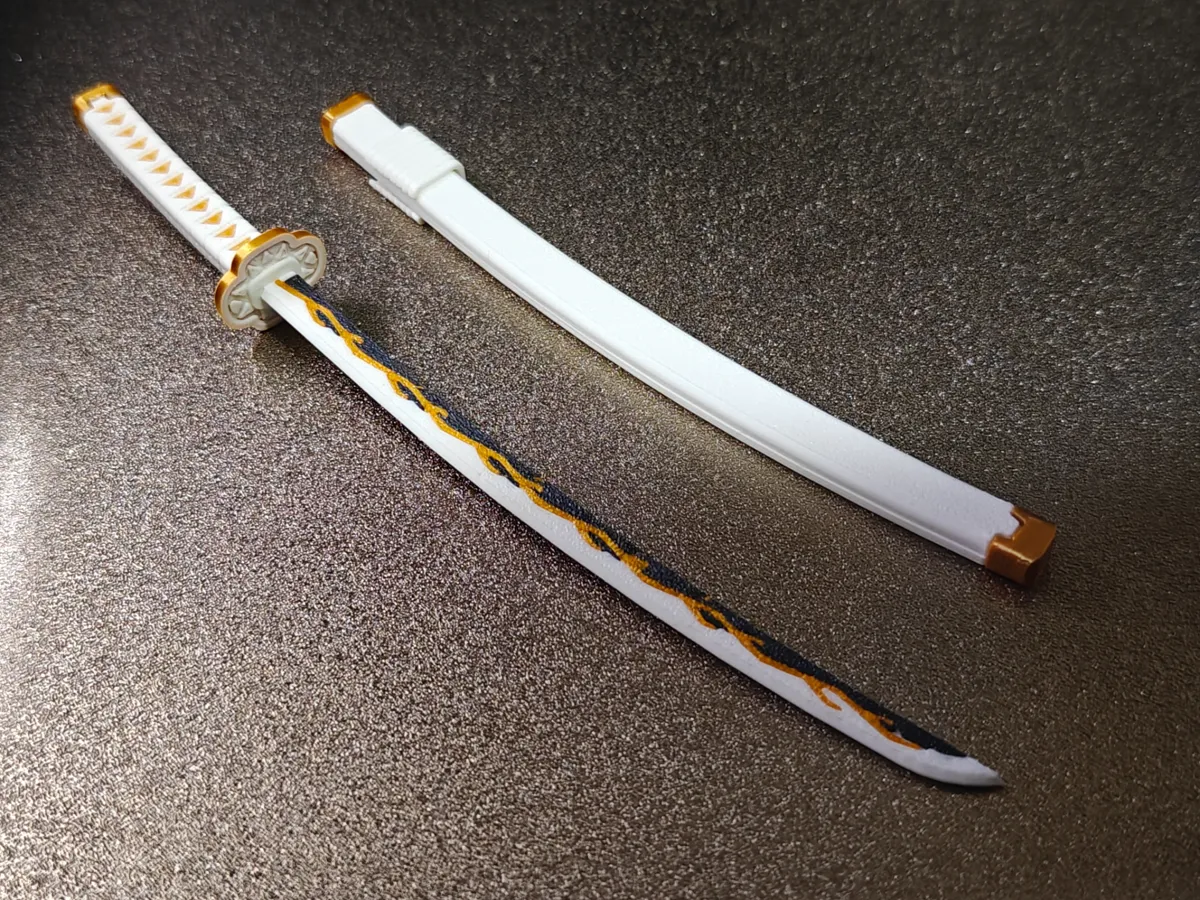 [MiniBlade]Demon slayer Sword Agatsuma Zenitsu, photo 4 of 4 - [MiniBlade]Demon slayer Sword Agatsuma Zenitsu Props & Cosplays