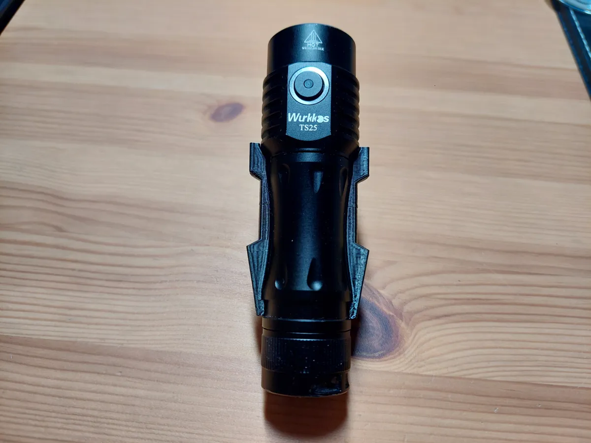 Wurkkos TS25 flashlight gopro mount, photo 2 of 4 - Wurkkos TS25 flashlight gopro mount Hobby & DIY